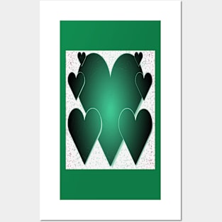 Green Heart-Available As Art Prints-Mugs,Cases,Duvets,T Shirts,Stickers,etc Posters and Art